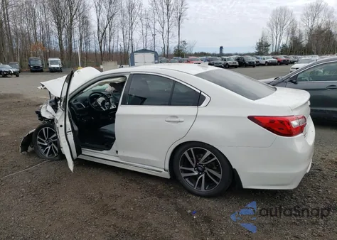 2017 Subaru Legacy Sport z USA, uszkodzony, nr VIN 4S3BNAS60H3020924
